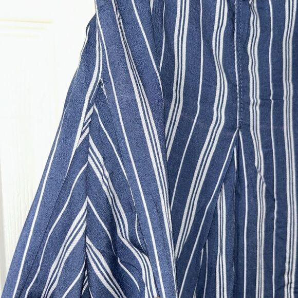 Forever 21 Striped Wide Leg Belted Pants(Size Small) - Picture 5 of 9